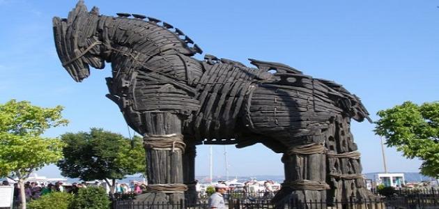 ¿Qué es un caballo de Troya?