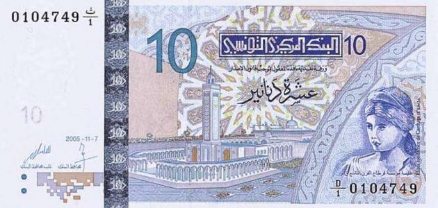 Какая валюта Туниса?