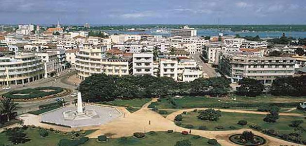 Where is Dar es Salaam located?