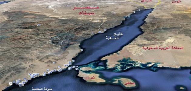 Where is the Strait of Tiran located?