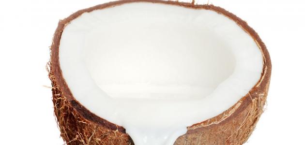 Coconut milk for hair growth