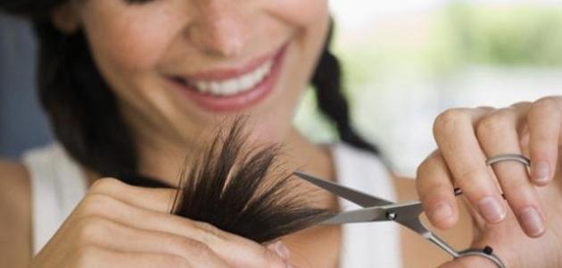 Защитите волосы от секущихся кончиков