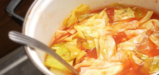 Cabbage soup diet method