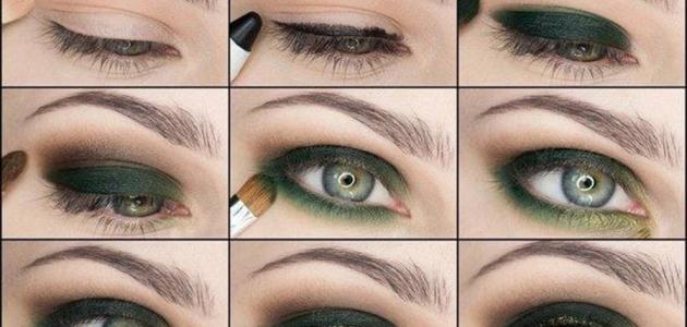 How to apply eye shadow