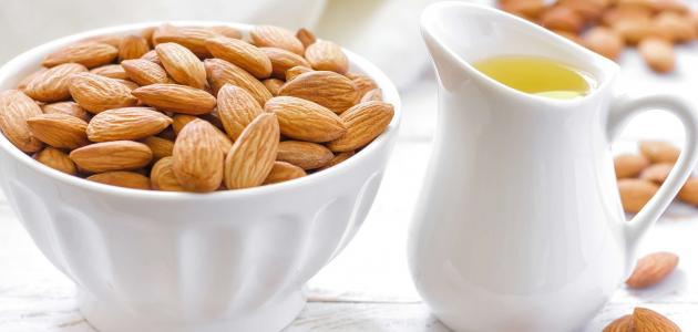 What is the benefit of bitter almond oil for the face?
