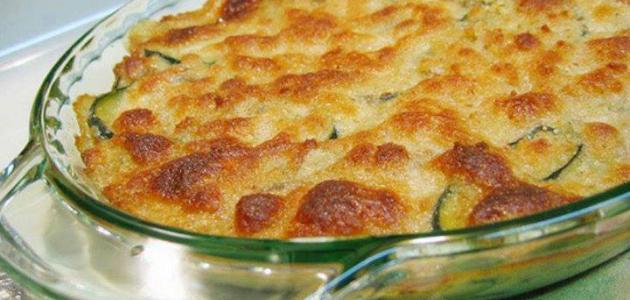 How to make zucchini with bechamel