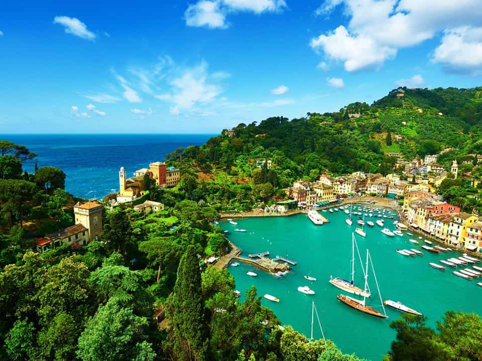 Tourism in the village of Portofino, Italy, and the most beautiful tourist places to visit