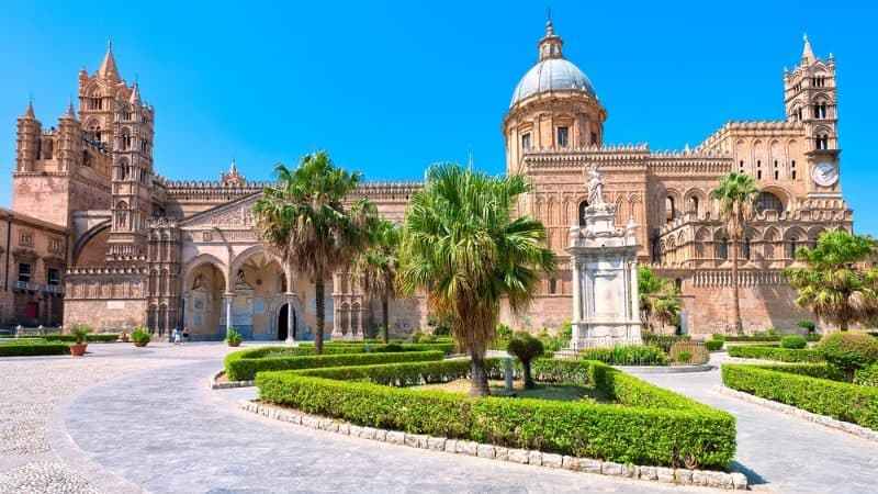 Tourismus in der italienischen Stadt Palermo