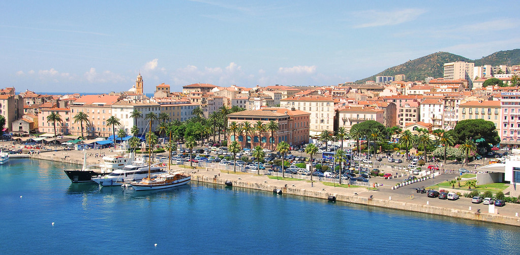 Tourism in the French city of Ajaccio