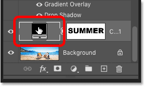 Double-clicking the fill layer color swatch in Photoshop's Layer Style dialog