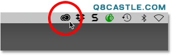Wo finde ich das Symbol für die Adobe Creative Cloud-Desktop-App unter Mac OS X?