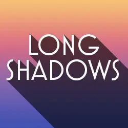 Create a long shadow text effect with Photoshop