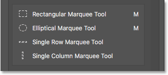 مجموعة أدوات Marquee. 