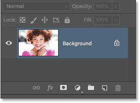 The Layers panel displays a blue highlight color.