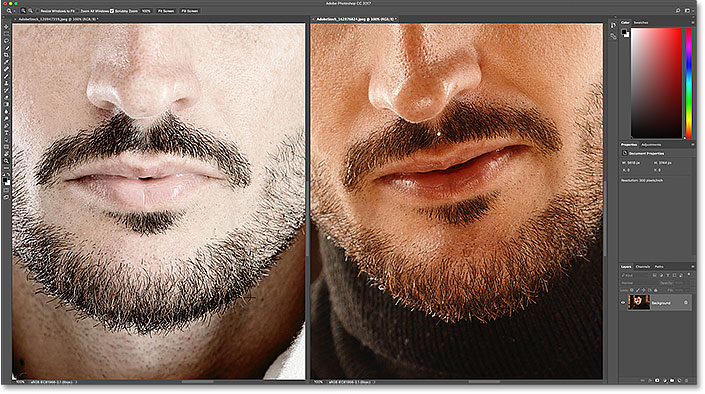 Anima varias imágenes con la herramienta Mano en Photoshop