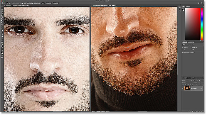 Animate a single image using the Hand Tool in Photoshop