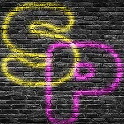 كيفية إنشاء نص مطلي بالرش في Photoshop كيفية إنشاء نص مطلي بالرش في Photoshop