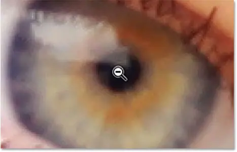 Значок инструмента масштабирования.