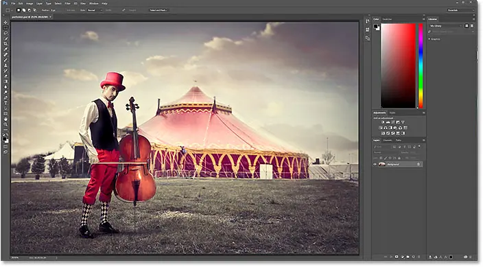 Photoshop should automatically be the default application for opening PSD files.