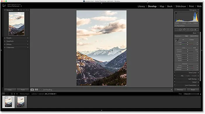 Photoshop adjustments are now visible in Lightroom.