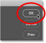 Нажмите «ОК», чтобы закрыть настройки Photoshop.