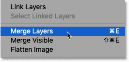 Define the Merge Layers command