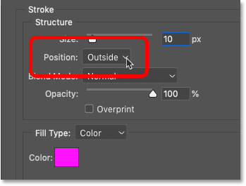 Adjust the position of the first strike to the outside