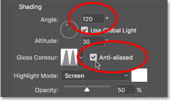 Wählen Sie die Option „Anti-Aliasing“.