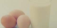 Benefits of milk with eggs