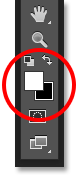 Press the X to switch the foreground and background colors. Image © 2016 Photoshop Essentials.com
