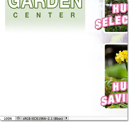 Les huit calques sont désactivés en même temps dans le document.