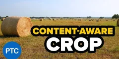 كيفية استخدام Content-Aware Crop في Photoshop