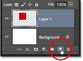Add a new second layer to the document.