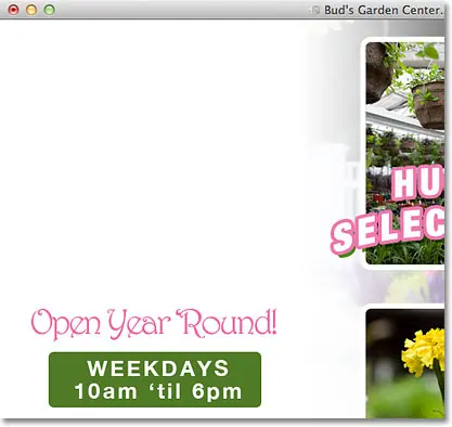 Les calques du groupe sont désormais masqués dans le document.