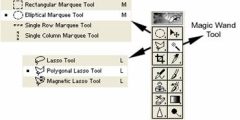 شرح اداة التحديد المستطيلة Rectangular Marquee Tool