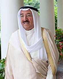 الشيخ صباح الأحمد الصباح أمير الكويت الراحل بين 2006 /2020.