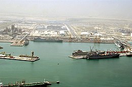 ميناء الشعيبة أكبر الموانئ في الكويت